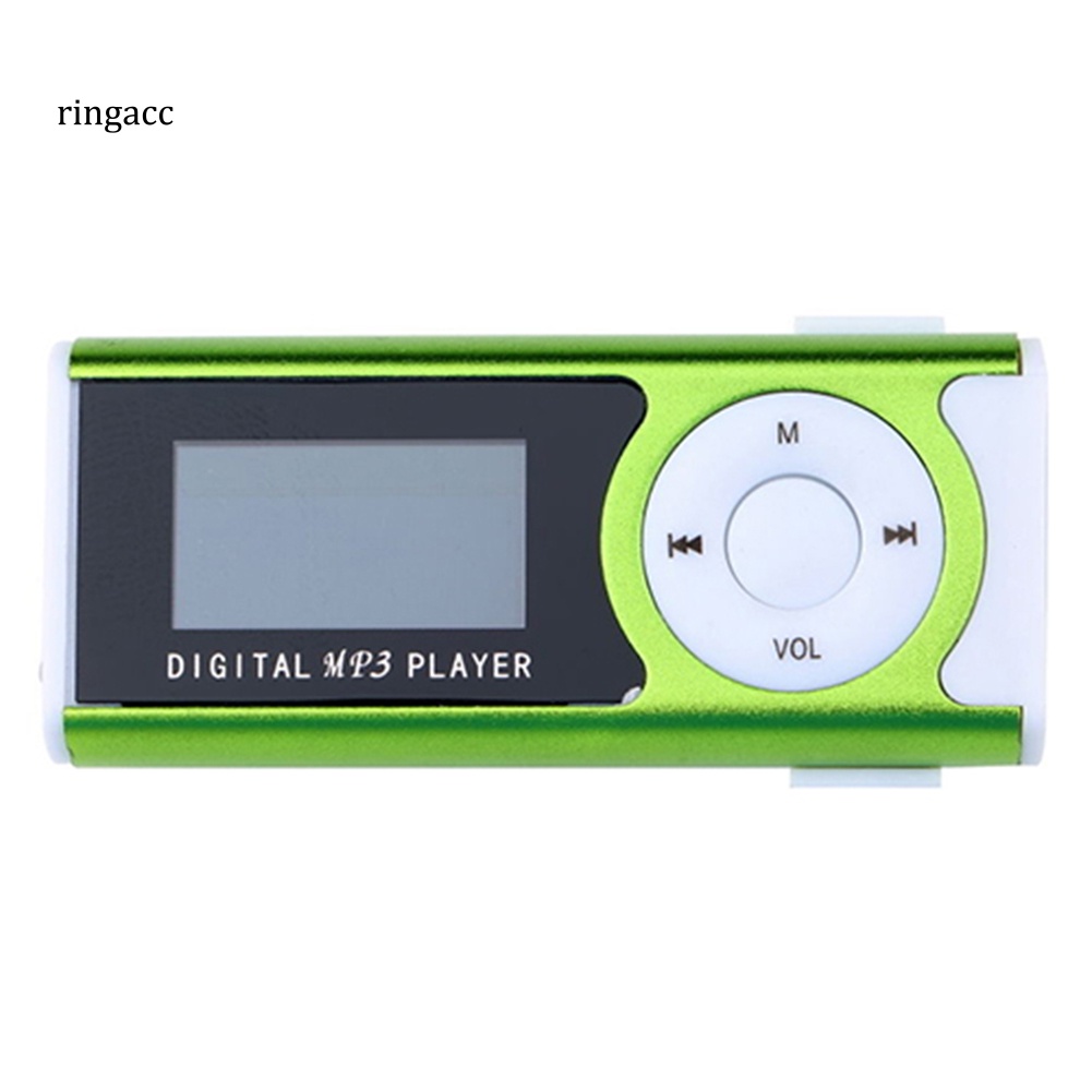 Máy nghe nhạc MP3 màn hình LCD hỗ trợ thẻ nhớ Micro SD TF 16GB