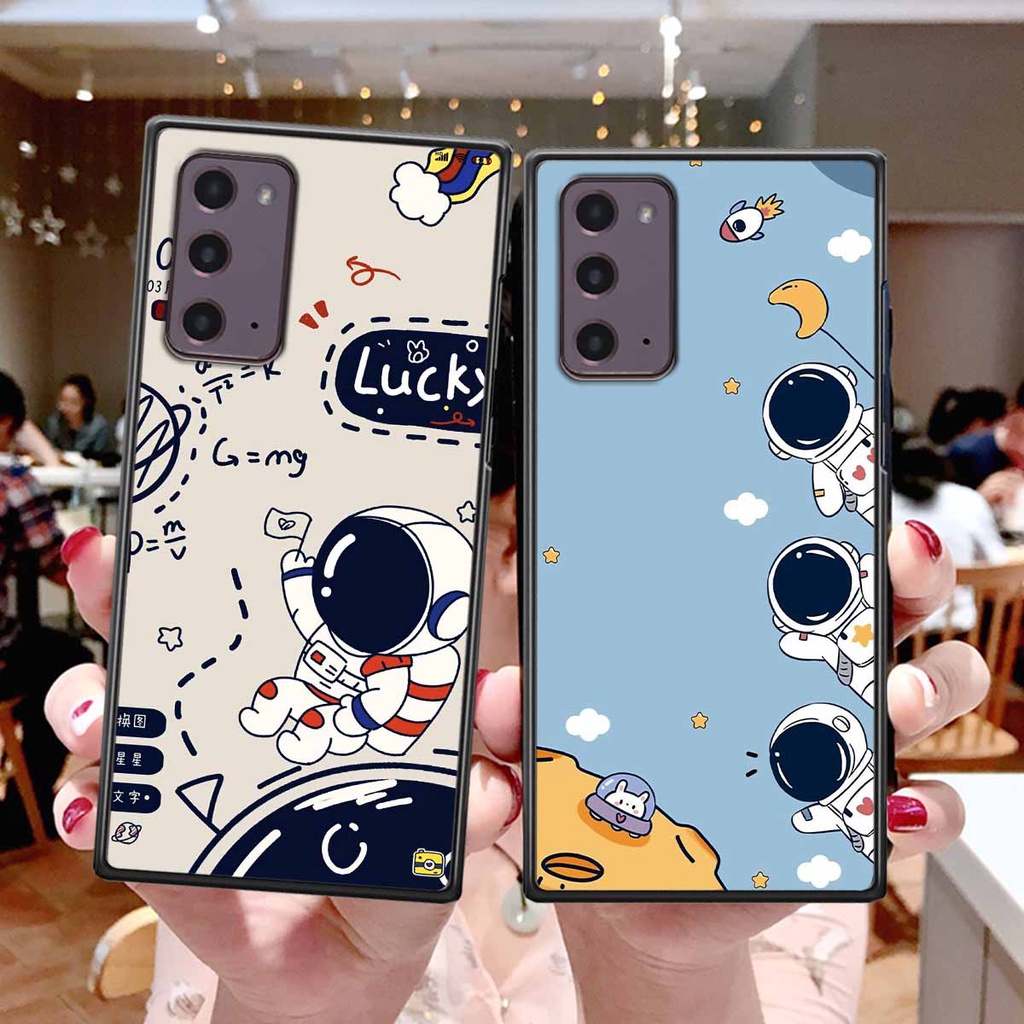 Ốp lưng Samsung Note 20 / Note 20 Plus / Note 20 Ultra hình phi hành gia, roro jump, điện tử dễ thương - Giá rẻ tốt nhất