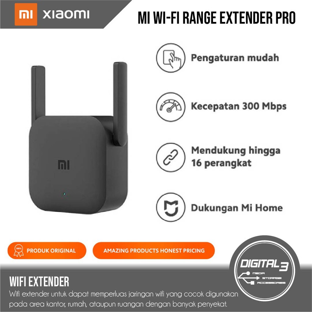 Thiết bị khuếch đại sóng Wifi Xiaomi Mi 300Mbps R03 | WebRaoVat - webraovat.net.vn