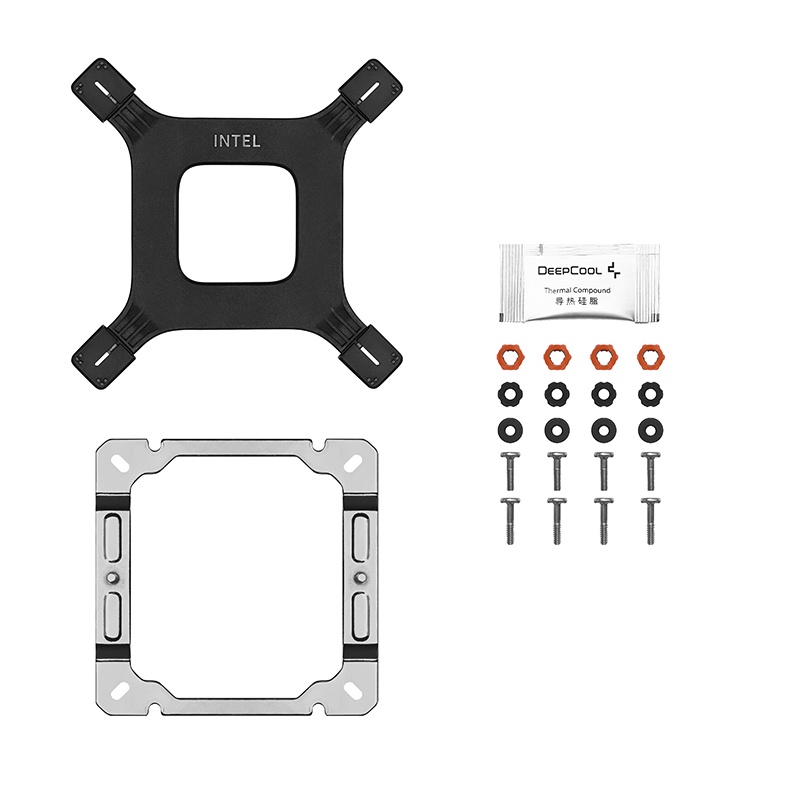 Tản Nhiệt CPU 4 Ống Kép Deepcool GAMMAXX AG400 PLUS V5 Hỗ trợ quạt kép INTEL LGA1700 AMD AM5 AM4 làm mát hiệu quả