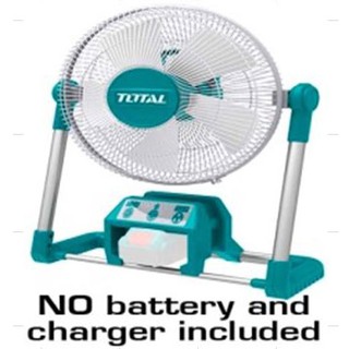 Quạt máy dùng pin 20v total tfali2001