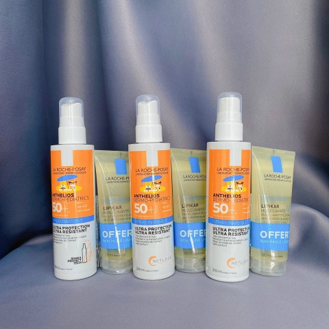 [ Mặt và body] Xịt chống nắng cho trẻ La Roche Posay Anthelios Dermo Pediatrics 200ml