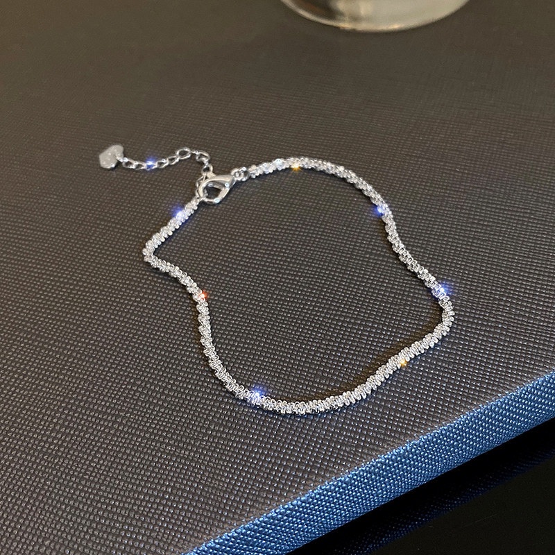 Vòng tay mạ bạc 925 thiết kế kiểu dáng thời trang dành cho nữ