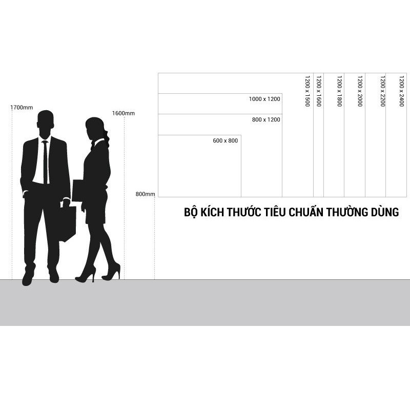 Bảng từ trắng Hàn Quốc in ô 5cm 100 x 120 cm - Tặng bút lông, nam châm, lau bảng