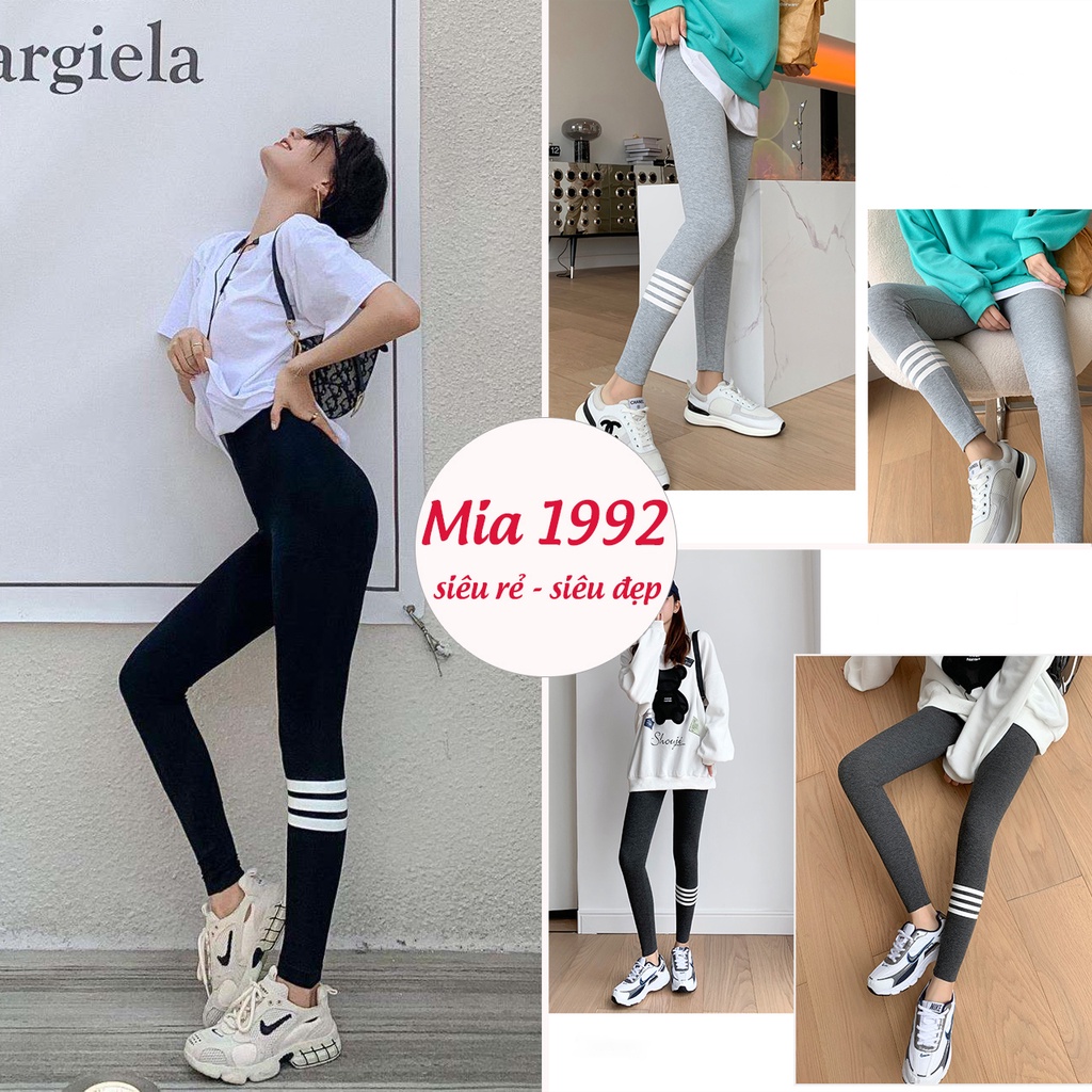 Quần legging nữ MIA 1992 - quần legging tất cao cấp len tăm hàng Quảng Châu loại 1 co giãn siêu ấm