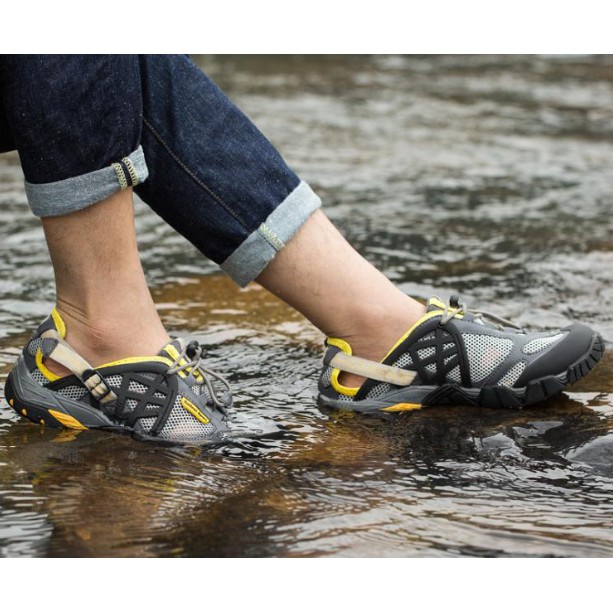Giày Lội Nước Lội Suối Giày Câu Cá Tắm Biển Đi Biển Giày Lụt Bão Chống Nước Giày Kayak Nam