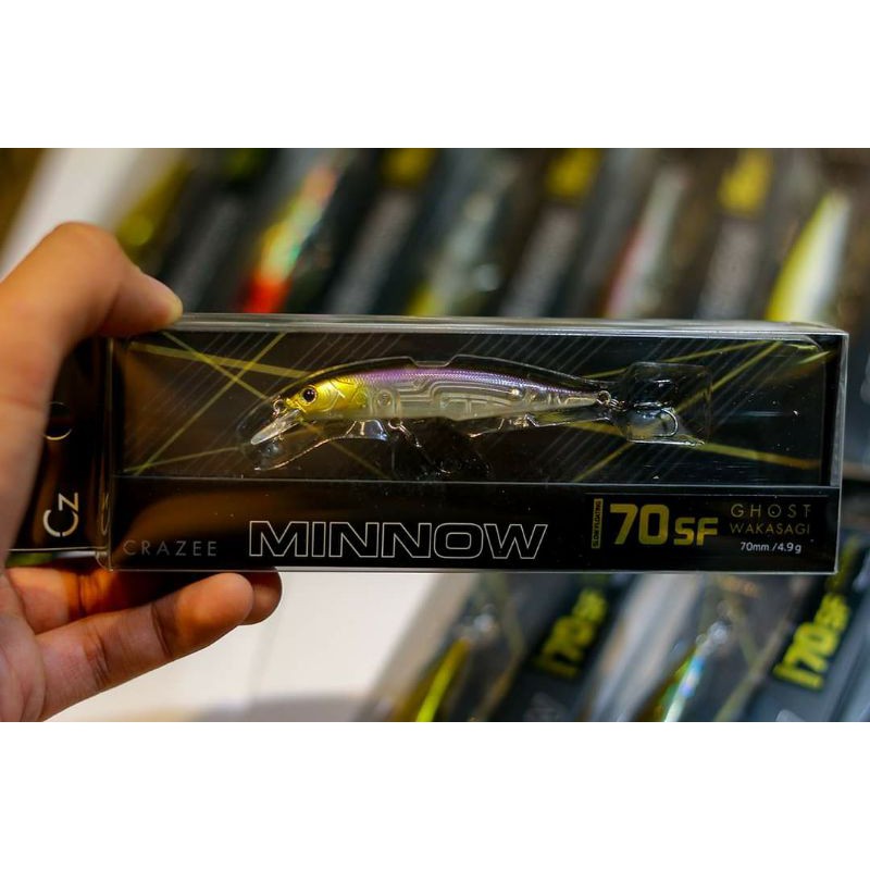 Mồi Câu AlphaTackle Crazee Minnow 96SF 9g 96mm