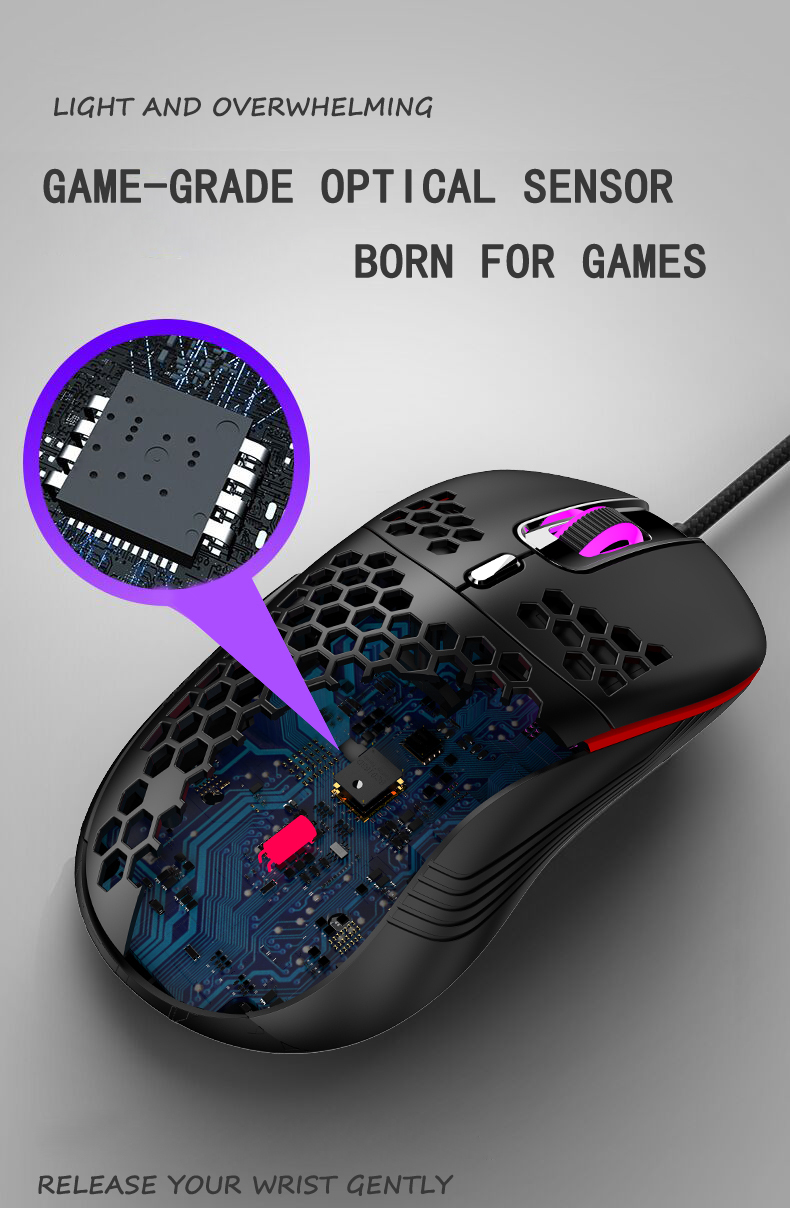 Chuột Chơi Game Có Đèn Led Rgb