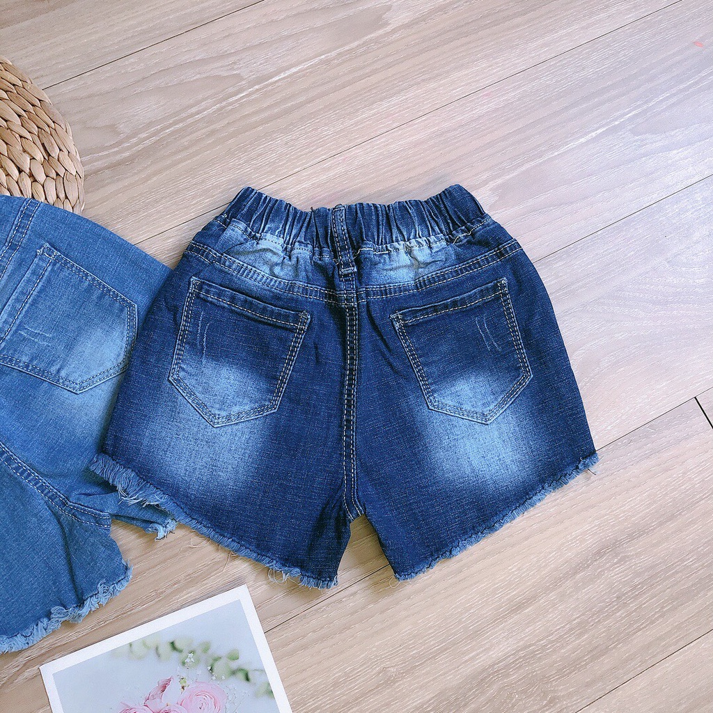 Quần Đùi Jean Bé Gái, Quần Short Jean Trái tim Sly AQ025 - Trang 25 Kids