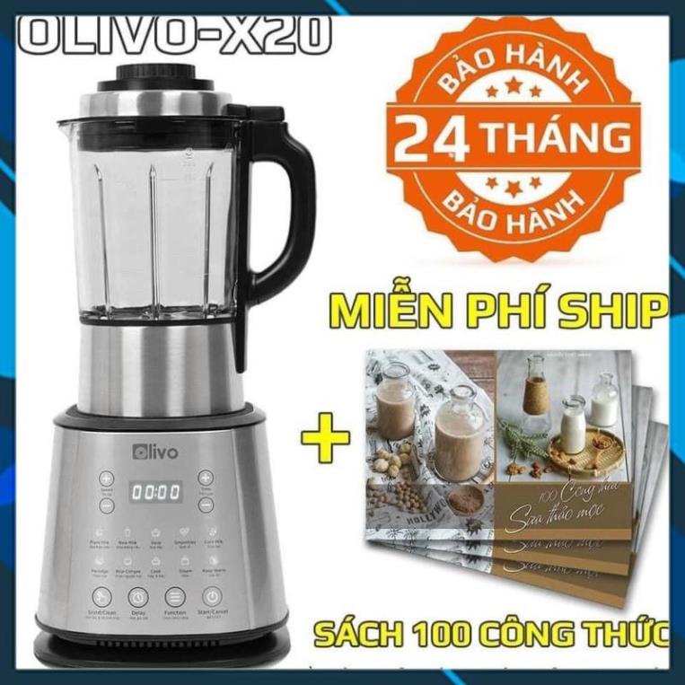 Xả Kho máy làm sữa hạt Olivo x20 Máy nguyên tem bảo hành 24 tháng chính hãng