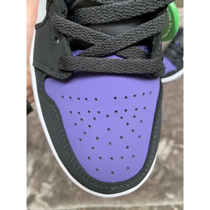 Giày JD THẤP tím đen
