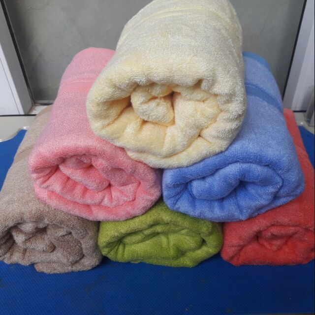 Sỉ 12 khăn tắm tre 60x120cm
