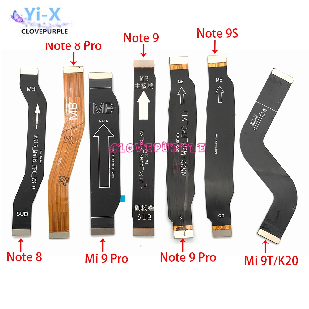 Cáp kết nối bo mạch chủ chất lượng cao cho Xiaomi Redmi Note 9S 8 9 Pro 8T / Mi 9T 10T 10 Lite 9 Pro
