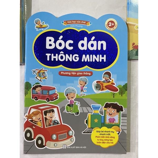 Set bóc dán thông minh dành cho bé từ 2 tuổi