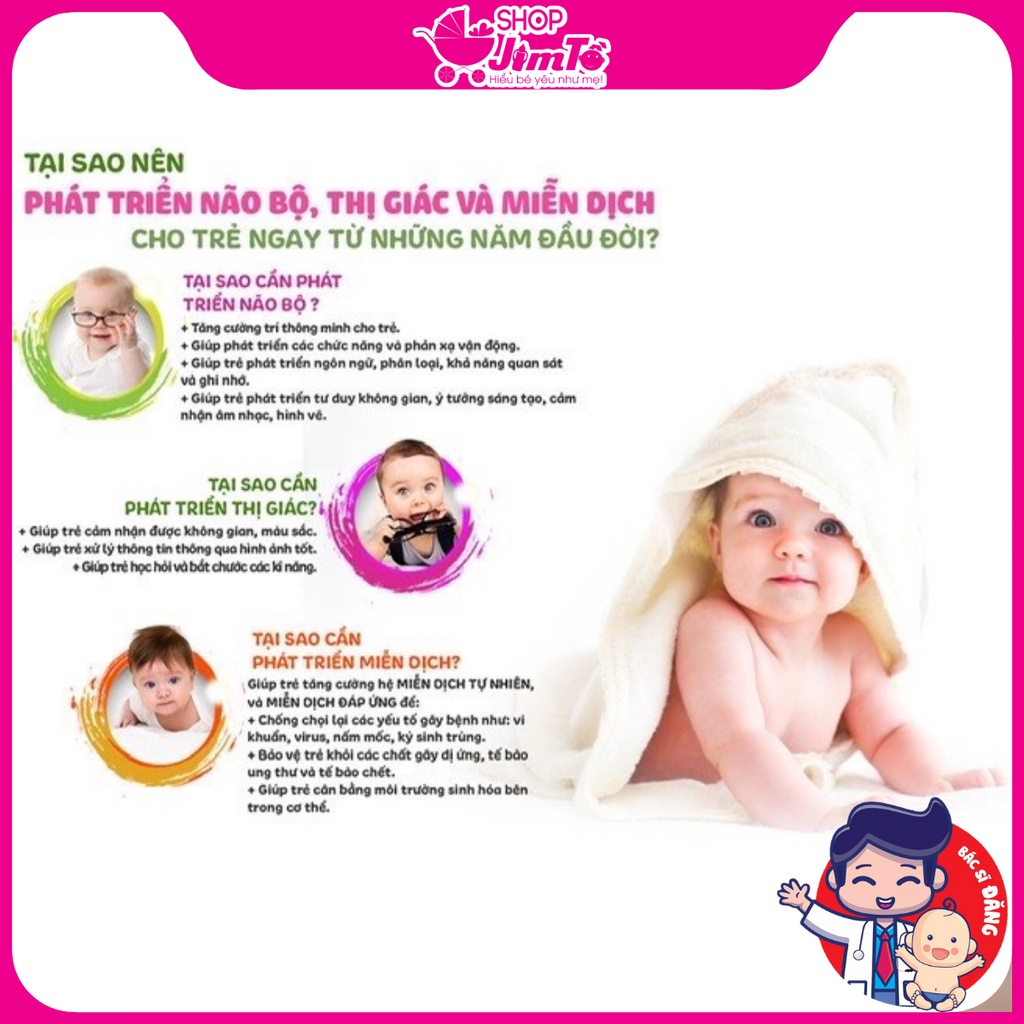 Siro Thảo Dược Omega Junior Fitobimbim Hỗ Trợ Phát Triển Não Bộ, Thông Minh, Sáng Mắt Cho Trẻ Lọ 30ml