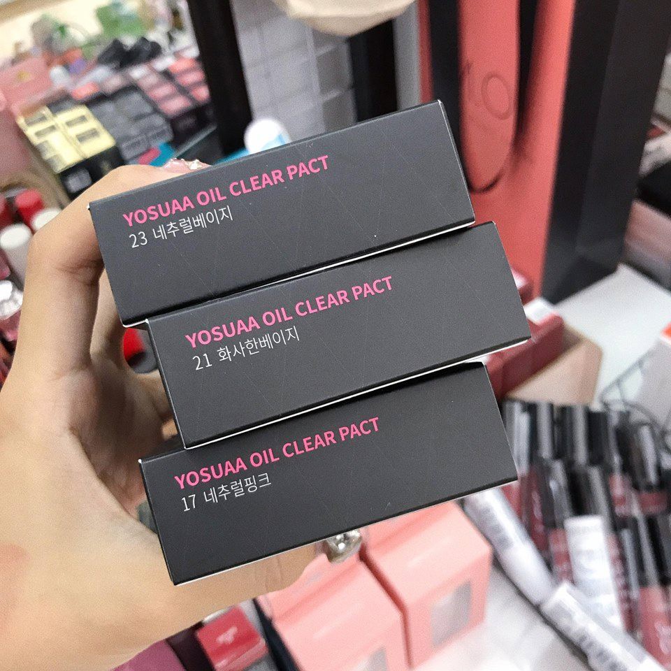 Phấn Phủ Dạng Nén Yosuaa Oil Clear Pact