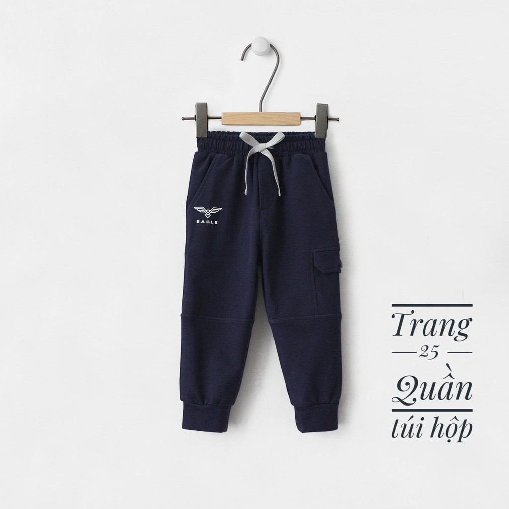 Quần Jogger Túi Hộp Cho Bé Trai Thương Hiệu Nexxi