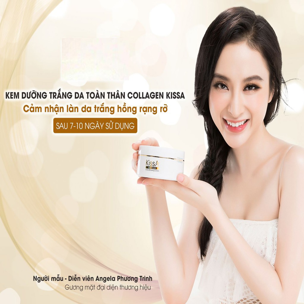 Kem Dưỡng Trắng Da Toàn Thân Collagen KissA