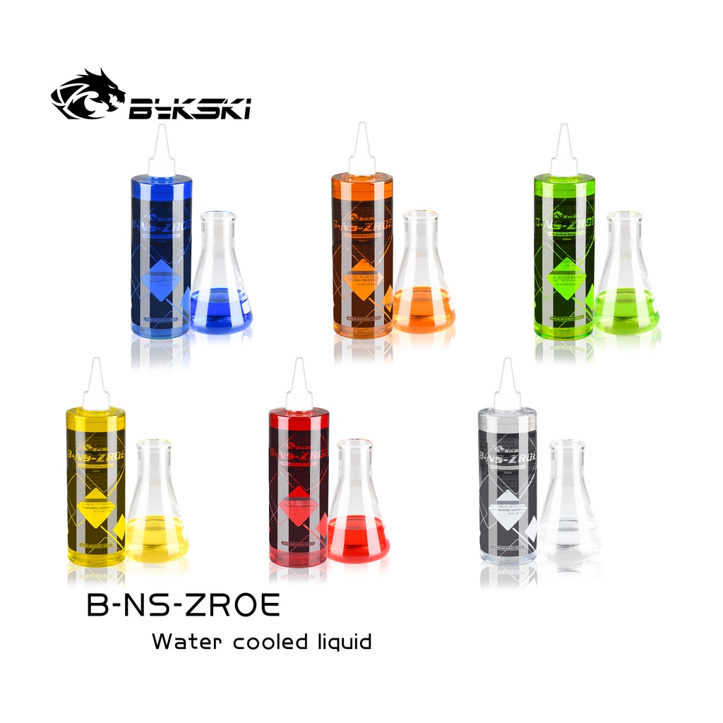 Nước Làm Mát Máy Tính Bykski 500ml B-NS-ZROE Trong Suốt Chống Ăn Mòn