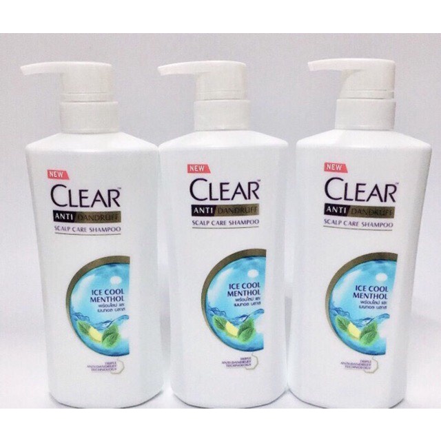 Dầu Gội Clear Bạc Hà Cặp  400ml -Hàng Nội địa Thái Lan Giúp Loại Bỏ Tất Cả Bụi Bẩn, Chất Nhờn Và Gàu Trên Tóc SP200277