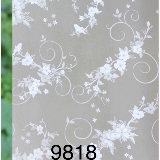 Decal dán kính, giấy dán kính mờ khổ rộng 45cm