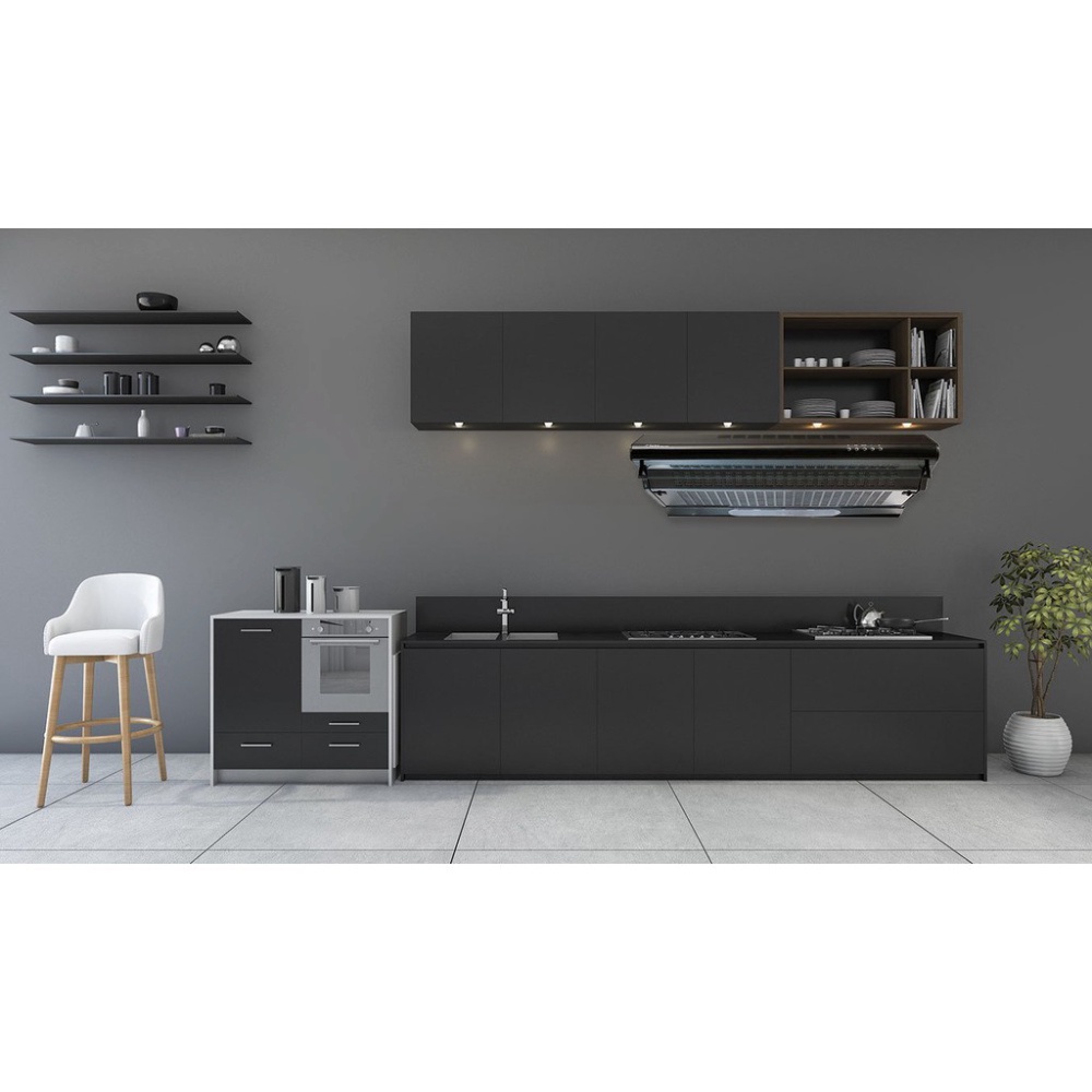 Máy hút mùi kiển cổ điển 60cm Torino FS 303 60 BL nhập khẩu Italy Hàng chính hãng