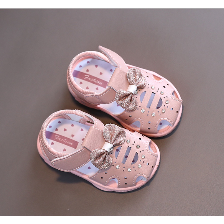 GIÀY BÚP BÊ NƠ CÓ KÈN CHO BÉ GÁI 6-36 THÁNG. GIÀY XĂNG ĐAN ĐẸP CHO BÉ GÁI. BABY LINK
