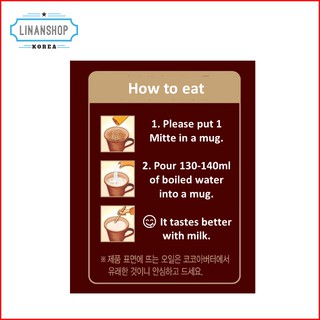 Bột Sô Cô La Màu Trắng Hàn Quốc (30G X 10 ea)