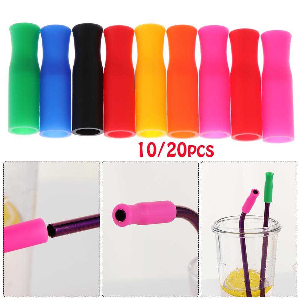 YOLA Bộ 10 / 20 Ống Hút Bằng Thép Không Gỉ