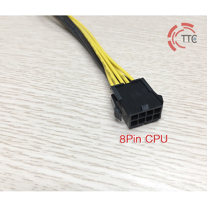 [PhuKienGiaRe] dây chuyển nguồn phụ 6pin cho vga -> 8pin VGA-> RX, GTX