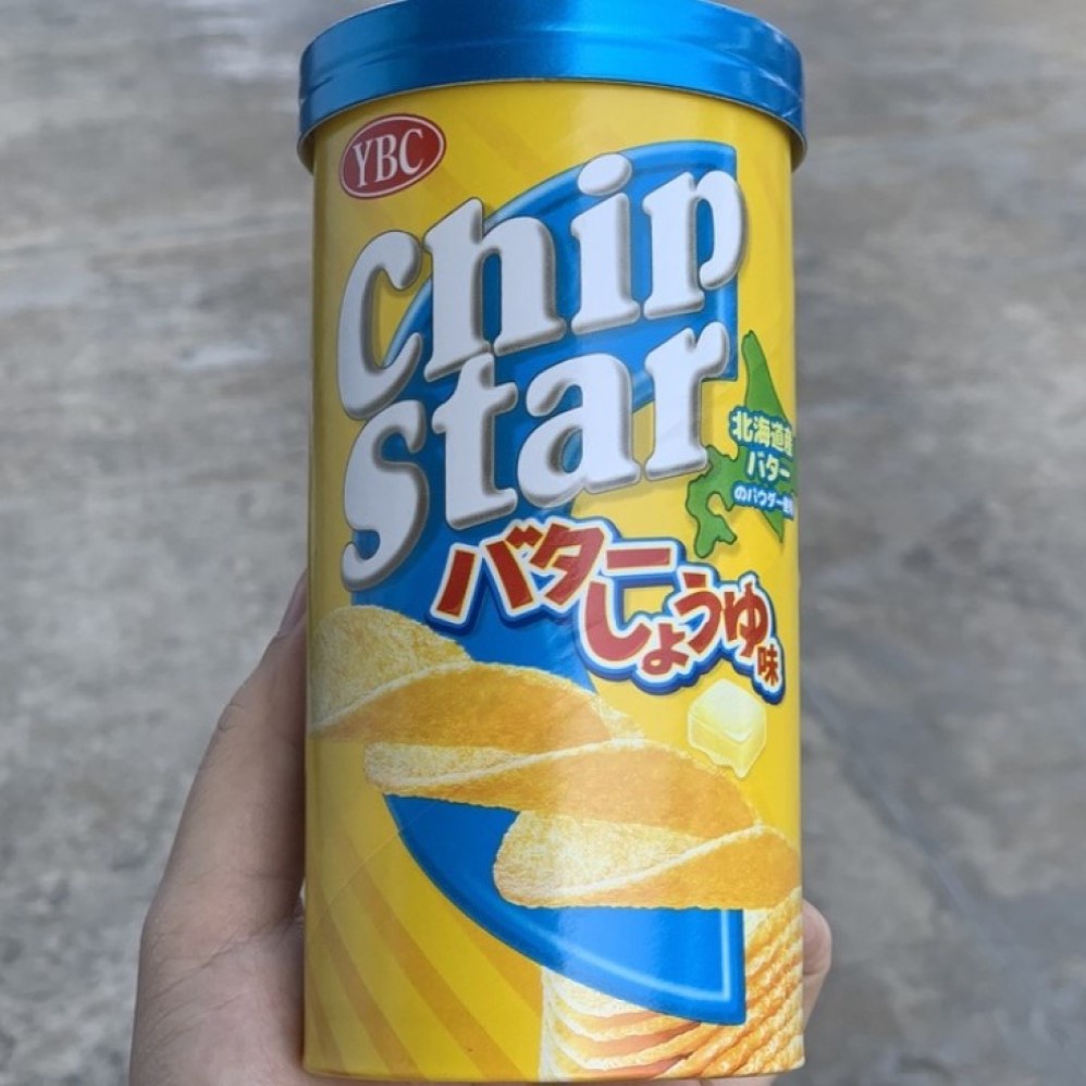 Bánh snack khoai tây Chip Star YBC 50gr