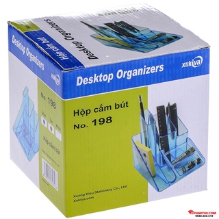 [Có sẵn] HỘP CẮM BÚT NHỰA XUKIVA 198 - PHÙ HỢP CHO CƠ QUAN, VĂN PHÒNG _ VPP ABC VINA