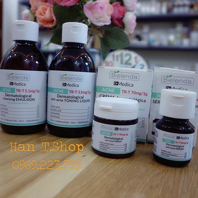 [Chính Hãng]  Kem chống mụn trứng cá Bielenda Acne