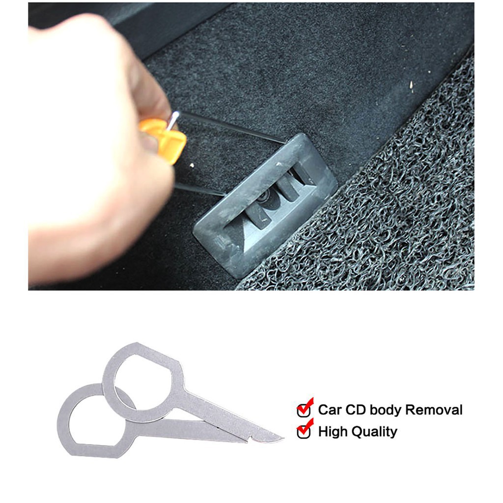 Bộ 12 dụng cụ tháo gỡ bảng điều khiển âm thanh xe hơi chuyên nghiệp