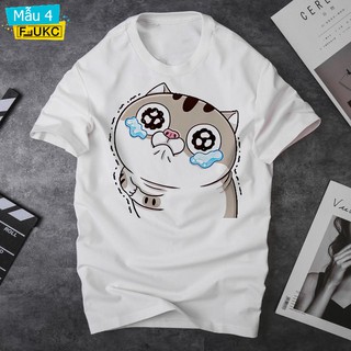 Áo Thun COTTON Mèo Ami Khóc Siêu Đáng Yêu F625L1