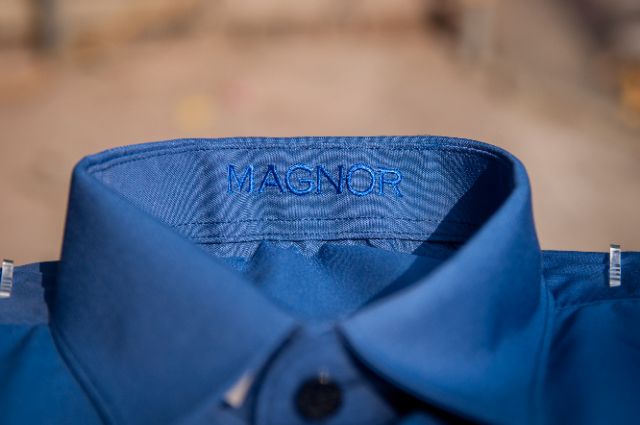 Áo sơ mi nam MAGNOR trơn, ngắn tay, gấp cổ (5 màu) | BigBuy360 - bigbuy360.vn