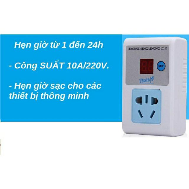 BỘ Ổ CẮM HẸN GIỜ 24H