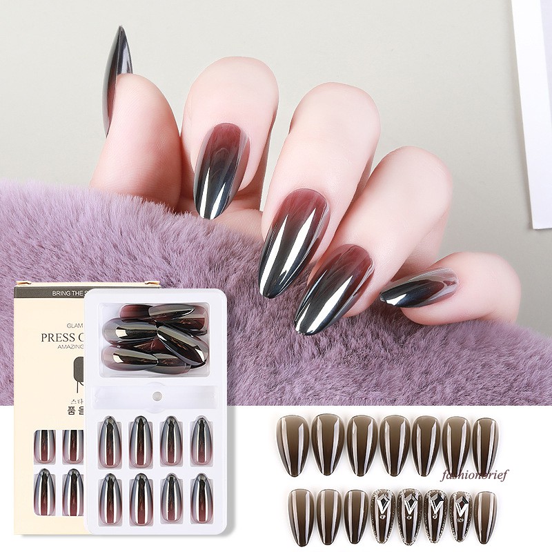 Set 24 Móng Tay Giả Thời Trang Cho Nữ