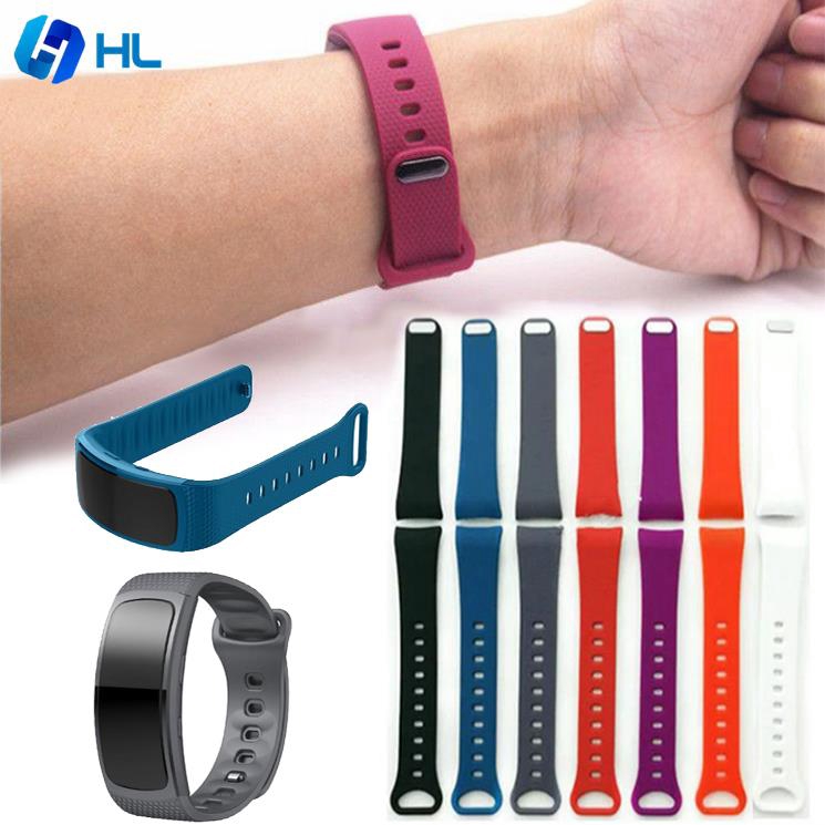 Dây Silicone Thay Thế Cho Đồng Hồ Samsung Gear Fit 2 Sm-R360