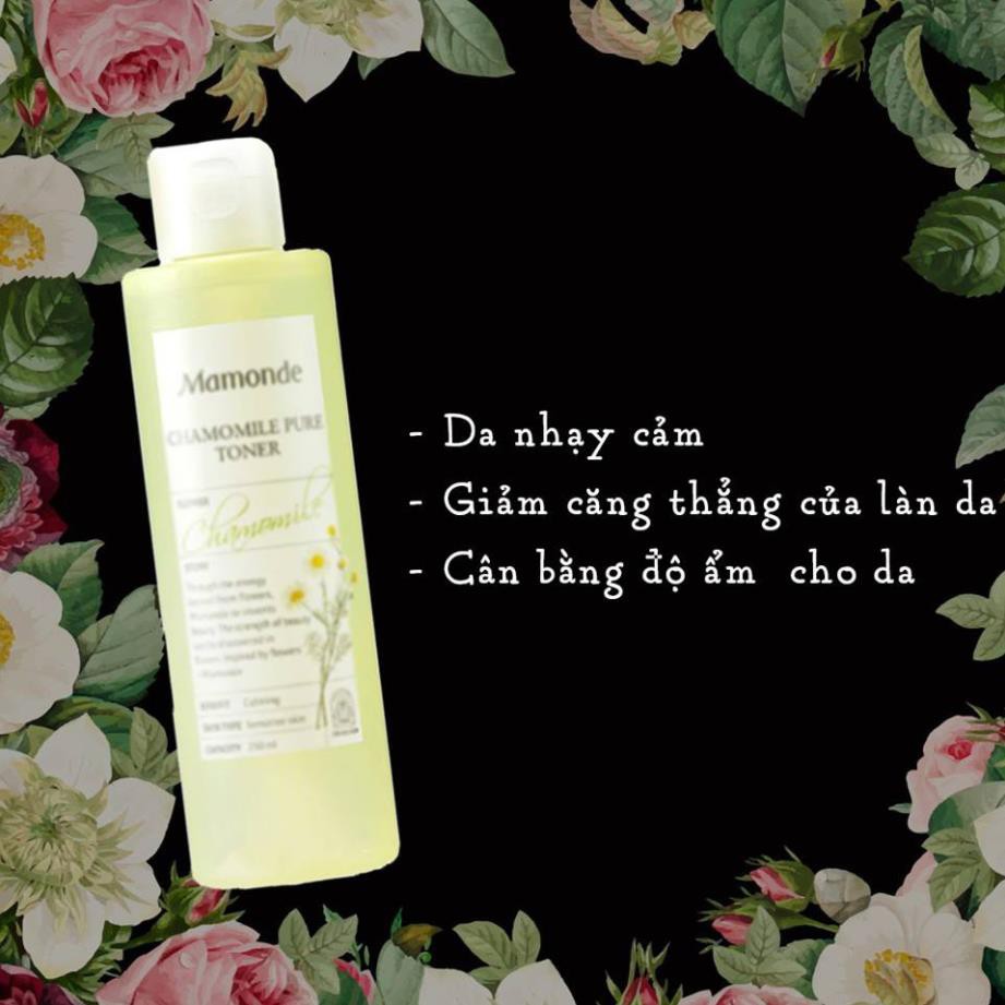 Nước Hoa Hồng Diếp Cá Mamonde Toner 250ML