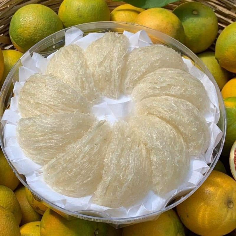 TỔ YẾN SÀO TINH CHẾ NHA TRANG KHÁNH HÒA 50gr( tặng kèm táo đỏ ,đường phèn)