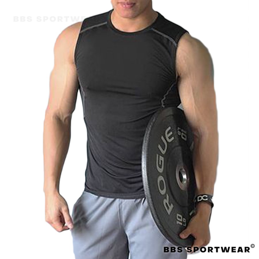 Áo 3 Lỗ Tập Gym Nam Gym PRO - Áo Thun Nam Chuyên Gym Thể thao cao cấp BBS WEAR - AO03