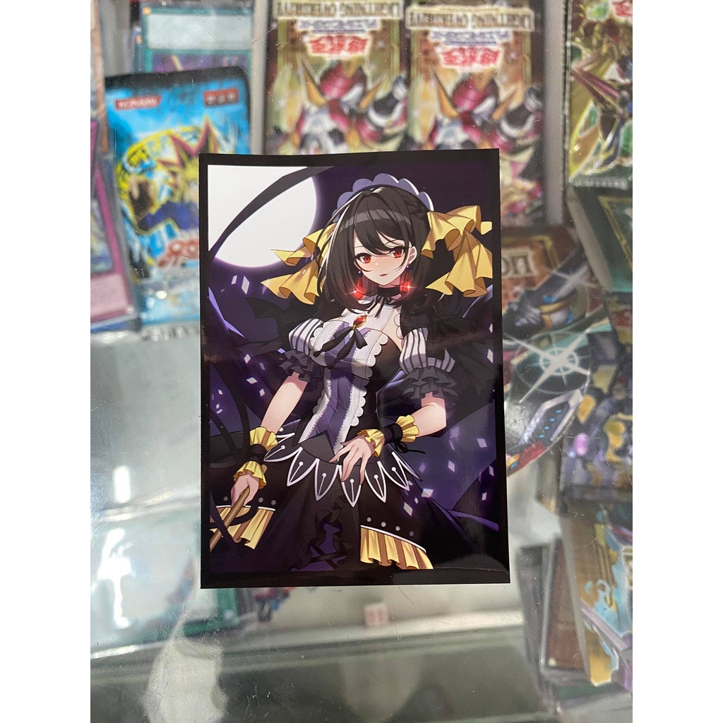 [ Dưa Hấu Yugioh ] Bọc bài lẻ chính hãng Yugioh Size - Underworld Goddess of the Closed World - Sleeve 6,3cmx9cm