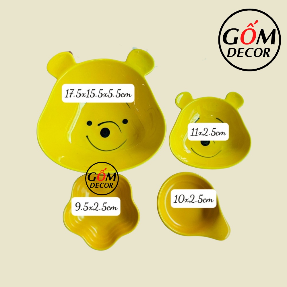 Bát gốm sứ mini, bát ăn dặm kiểu nhật cao cấp cho bé siêu đẹp