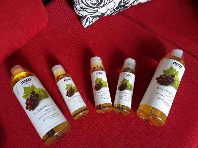 Dầu Hạt Nho - Grapeseed Oil - Now Solutions - Dầu dưỡng cho da dầu mụn | BigBuy360 - bigbuy360.vn