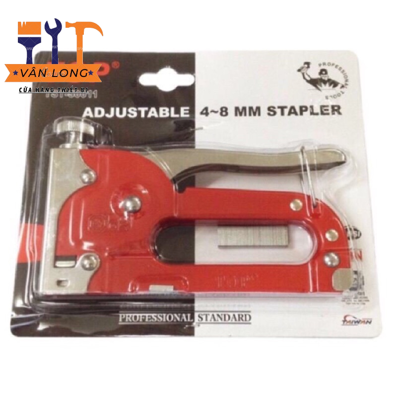 Kìm bấm đinh Ghim có điều chỉnh tăng lực TOP( Đỏ Đen )