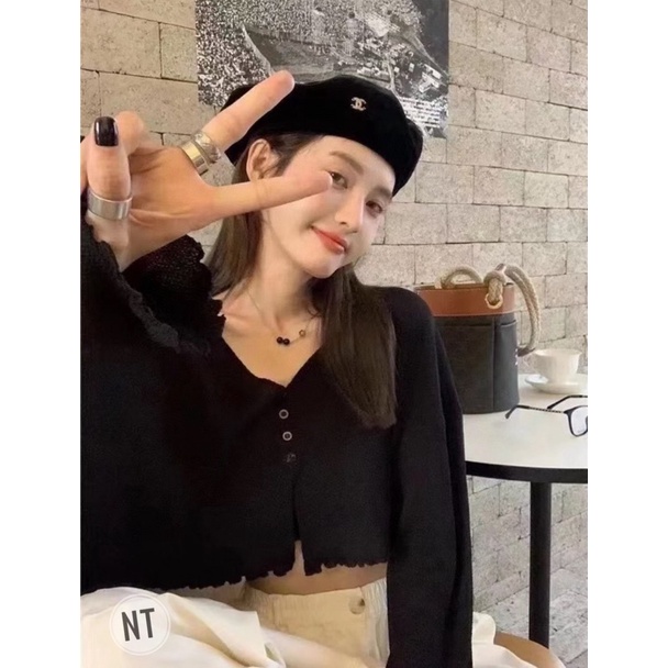 Mũ nồi nhung channel mai phương bùi