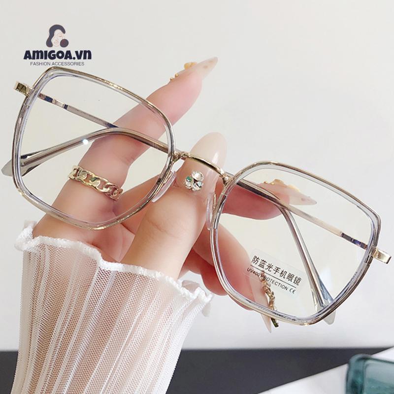 ✨✨Mắt Kính Gọng Tròn Lớn Thời Trang Dành Cho Nữ