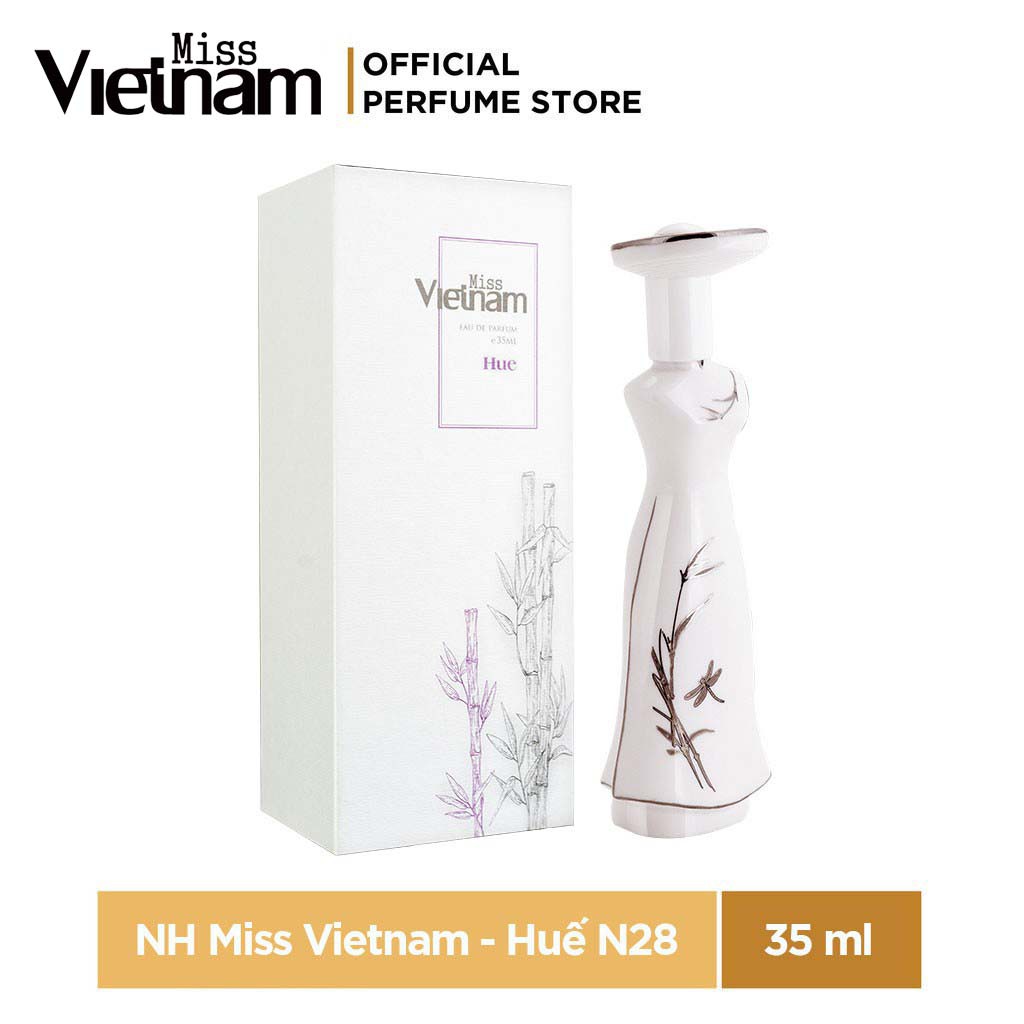 Nước hoa Miss Việt Nam gốm sứ N28 - Huế (Công ty Mỹ Phẩm Sài Gòn)