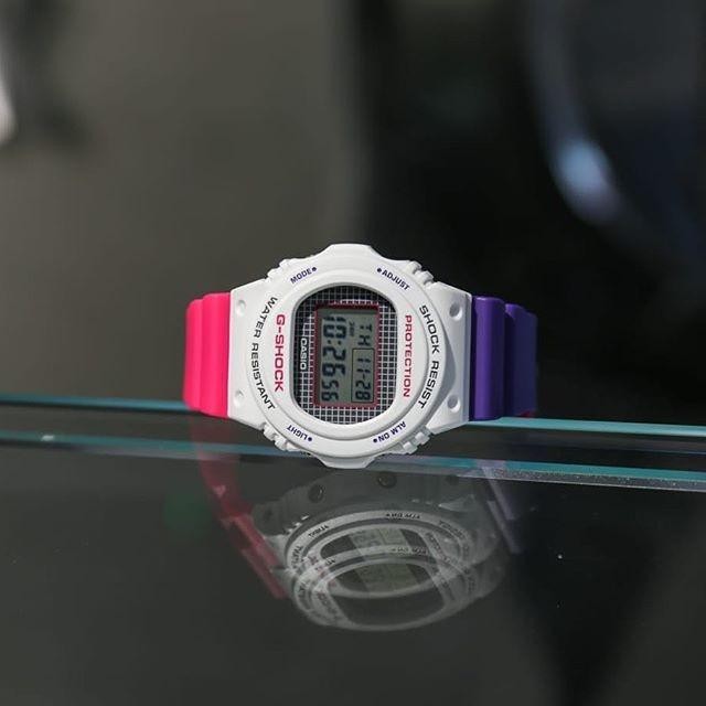 Đồng Hồ Casio Nam Dây Nhựa GSHOCK DW-5700THB-7DR Chính Hãng